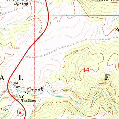 United States Geological Survey Hunter Mesa, WY (1967, 24000-Scale) digital map