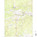 United States Geological Survey Hunter Mesa, WY (1993, 24000-Scale) digital map