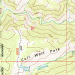 United States Geological Survey Hunter Mesa, WY (1993, 24000-Scale) digital map