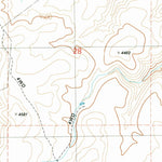 United States Geological Survey Hunter Mountain, OR (1990, 24000-Scale) digital map
