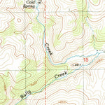 United States Geological Survey Hunter Mountain, OR (1990, 24000-Scale) digital map