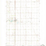 United States Geological Survey Hunter, ND (1967, 24000-Scale) digital map