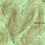 United States Geological Survey Hunter, NY (1997, 24000-Scale) digital map