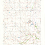 United States Geological Survey Hunter, OK (1968, 24000-Scale) digital map