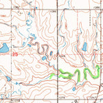 United States Geological Survey Hunter, OK (1968, 24000-Scale) digital map