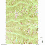 United States Geological Survey Hunter Peak, ID-MT (1995, 24000-Scale) digital map