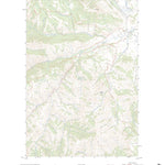 United States Geological Survey Hunter Peak, WY (2023, 24000-Scale) digital map