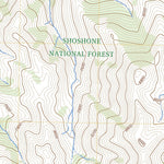 United States Geological Survey Hunter Peak, WY (2023, 24000-Scale) digital map