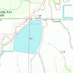 United States Geological Survey Hunter West, AR (1971, 24000-Scale) digital map