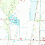 United States Geological Survey Hunter West, AR (1971, 24000-Scale) digital map