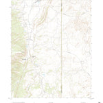 United States Geological Survey Hunters Point, AZ (2021, 24000-Scale) digital map