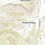 United States Geological Survey Hunters Point, AZ (2021, 24000-Scale) digital map