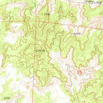 United States Geological Survey Hunters Point, AZ-NM (1971, 24000-Scale) digital map