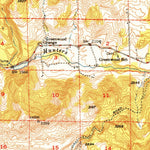 United States Geological Survey Hunters, WA (1950, 62500-Scale) digital map