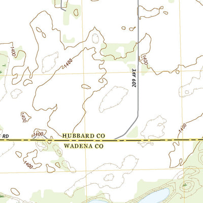 United States Geological Survey Huntersville, MN (2022, 24000-Scale) digital map