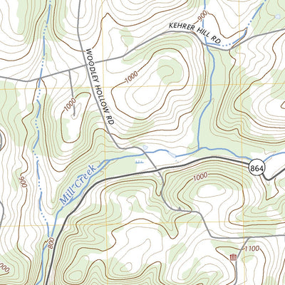 United States Geological Survey Huntersville, PA (2023, 24000-Scale) digital map