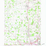 United States Geological Survey Huntertown, IN (1963, 24000-Scale) digital map
