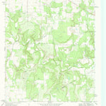 United States Geological Survey Hunting Shirt Creek, TX (1969, 24000-Scale) digital map