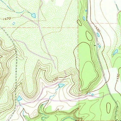 United States Geological Survey Hunting Shirt Creek, TX (1969, 24000-Scale) digital map