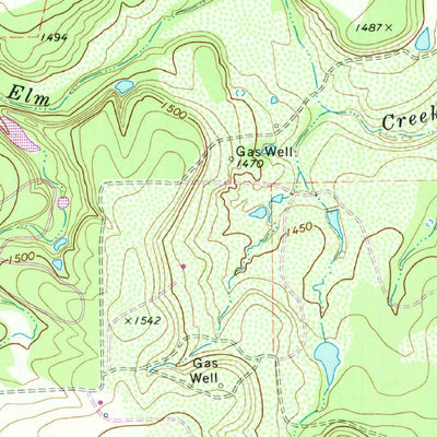 United States Geological Survey Hunting Shirt Creek, TX (1969, 24000-Scale) digital map