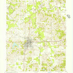 United States Geological Survey Huntingburg, IN (1954, 24000-Scale) digital map