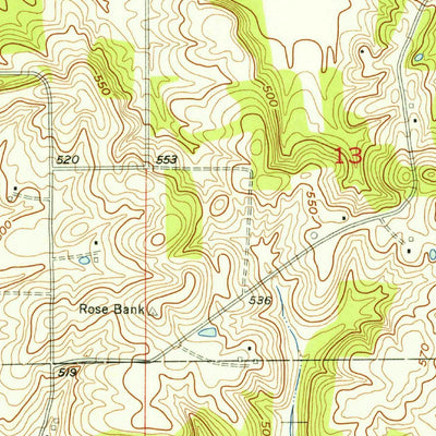 United States Geological Survey Huntingburg, IN (1954, 24000-Scale) digital map