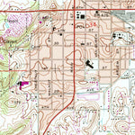 United States Geological Survey Huntingburg, IN (1969, 24000-Scale) digital map