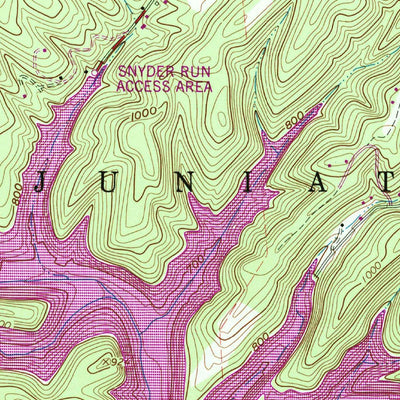 United States Geological Survey Huntingdon, PA (1963, 24000-Scale) digital map