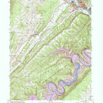 United States Geological Survey Huntingdon, PA (1994, 24000-Scale) digital map