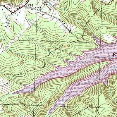 United States Geological Survey Huntingdon, PA (1994, 24000-Scale) digital map