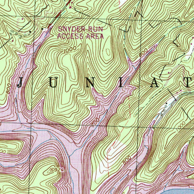 United States Geological Survey Huntingdon, PA (1994, 24000-Scale) digital map