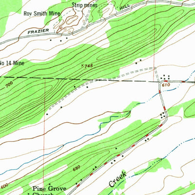 United States Geological Survey Huntington, AR (1948, 24000-Scale) digital map