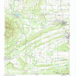 United States Geological Survey Huntington, AR (1987, 24000-Scale) digital map