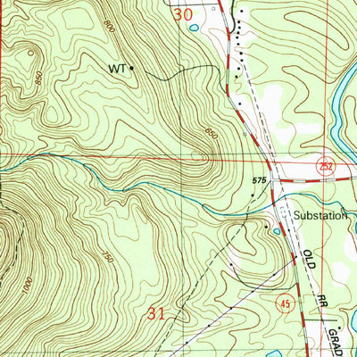 United States Geological Survey Huntington, AR (1987, 24000-Scale) digital map
