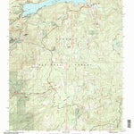 United States Geological Survey Huntington Lake, CA (2004, 24000-Scale) digital map