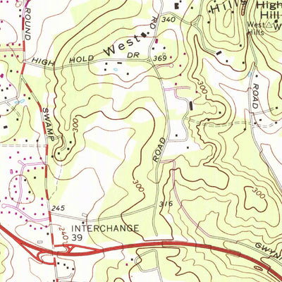 United States Geological Survey Huntington, NY (1967, 24000-Scale) digital map