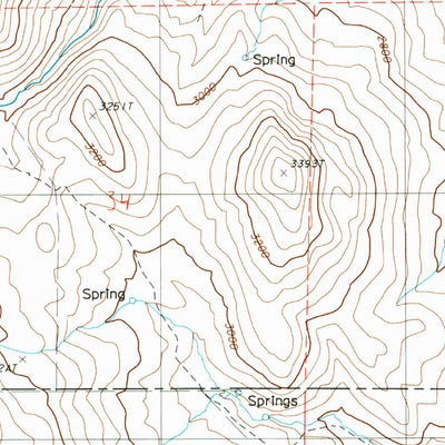 United States Geological Survey Huntington, OR (1988, 24000-Scale) digital map