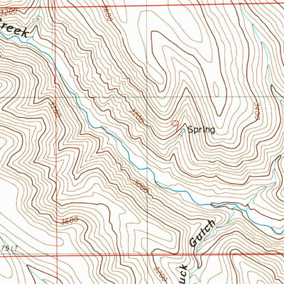 United States Geological Survey Huntington, OR (1988, 24000-Scale) digital map