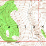 United States Geological Survey Huntington Reservoir, UT (1965, 24000-Scale) digital map