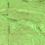 United States Geological Survey Huntington Reservoir, UT (1965, 24000-Scale) digital map