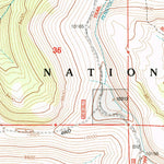 United States Geological Survey Huntington Reservoir, UT (2001, 24000-Scale) digital map