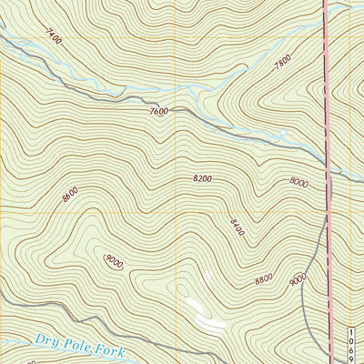 United States Geological Survey Huntington Reservoir, UT (2020, 24000-Scale) digital map