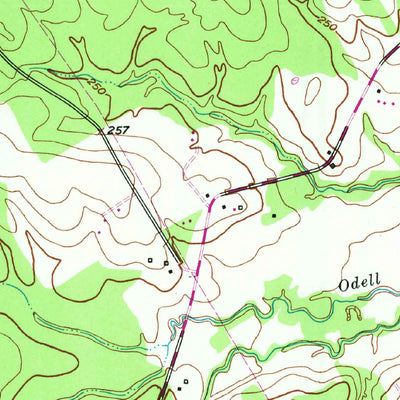 United States Geological Survey Huntington, TX (1949, 24000-Scale) digital map