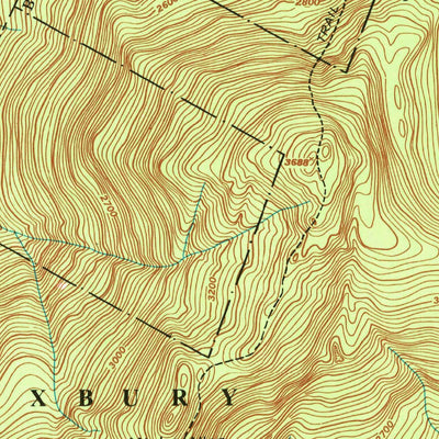 United States Geological Survey Huntington, VT (1948, 24000-Scale) digital map