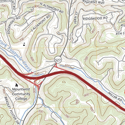 United States Geological Survey Huntington, WV (2023, 24000-Scale) digital map