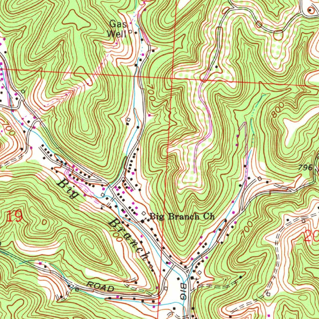 Huntington, WV-OH (1968, 24000-Scale) Map by United States Geological ...