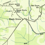United States Geological Survey Huntland, TN (1936, 24000-Scale) digital map