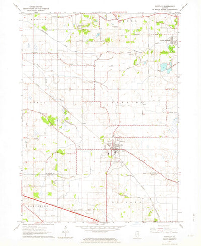 United States Geological Survey Huntley, IL (1962, 24000-Scale) digital map