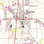 United States Geological Survey Huntley, IL (1972, 24000-Scale) digital map