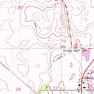 United States Geological Survey Huntley, IL (1978, 24000-Scale) digital map